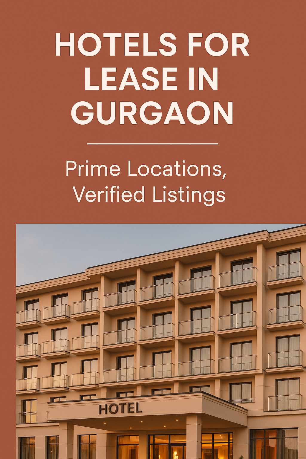 hotel lease in gurgaon