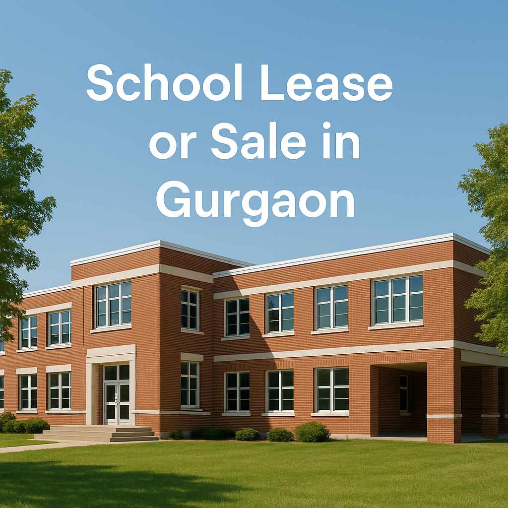 school for lease or sale in gurgaon